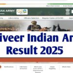 indian army agniveer result 2025