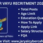 Agniveer vayu Recruitment 2026 – Apply Online, Eligibility, Syllabus