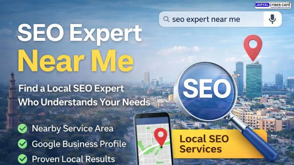 SEO Expert Near Me Serving All Major Cities Across India Jaryal Cyber Cafe