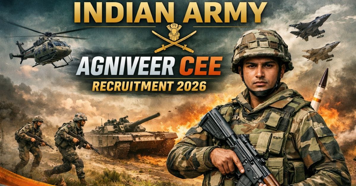 Indian Army Agniveer Recruitment 2026 Apply Online
