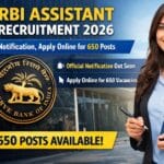 Check RBI Assistant Notification 206, Age Limit, Last Date and Eligibility Criteria etc.