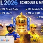 IPL 2026 Schedule, Start Date, Match Today, MI vs KKR, CSK vs RR – Complete Guide